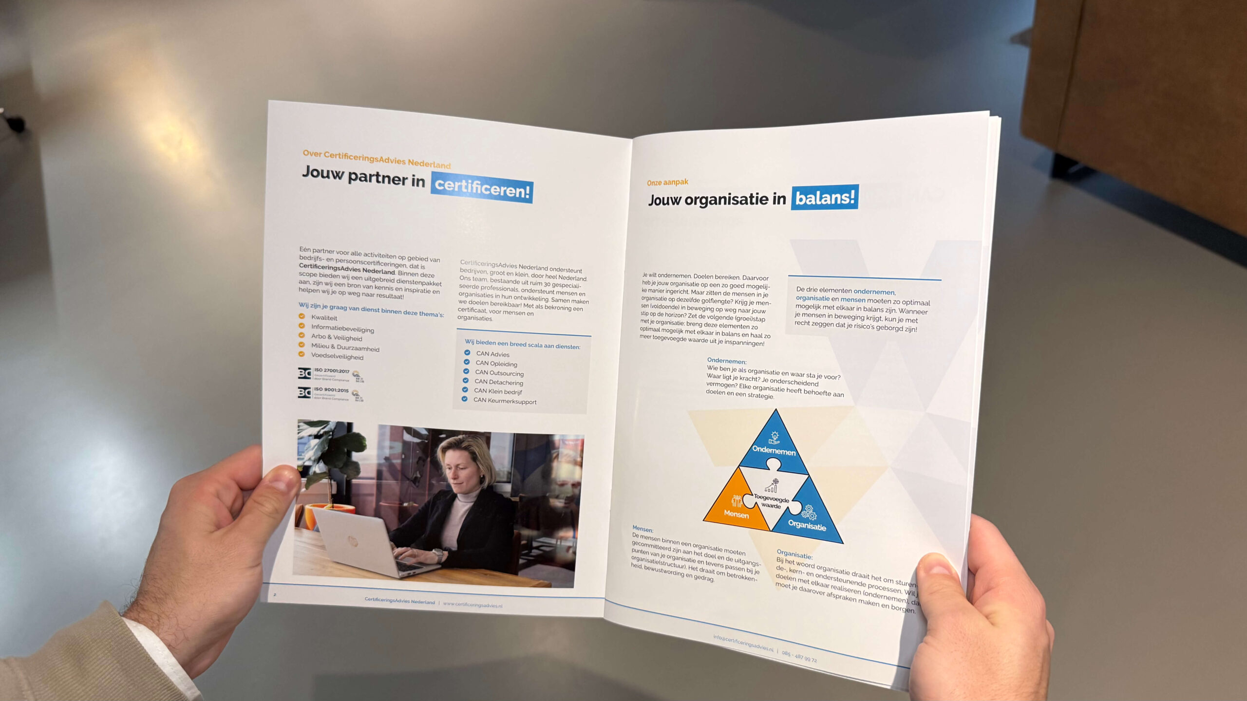 De CAN-aanpak: driehoek als fundament