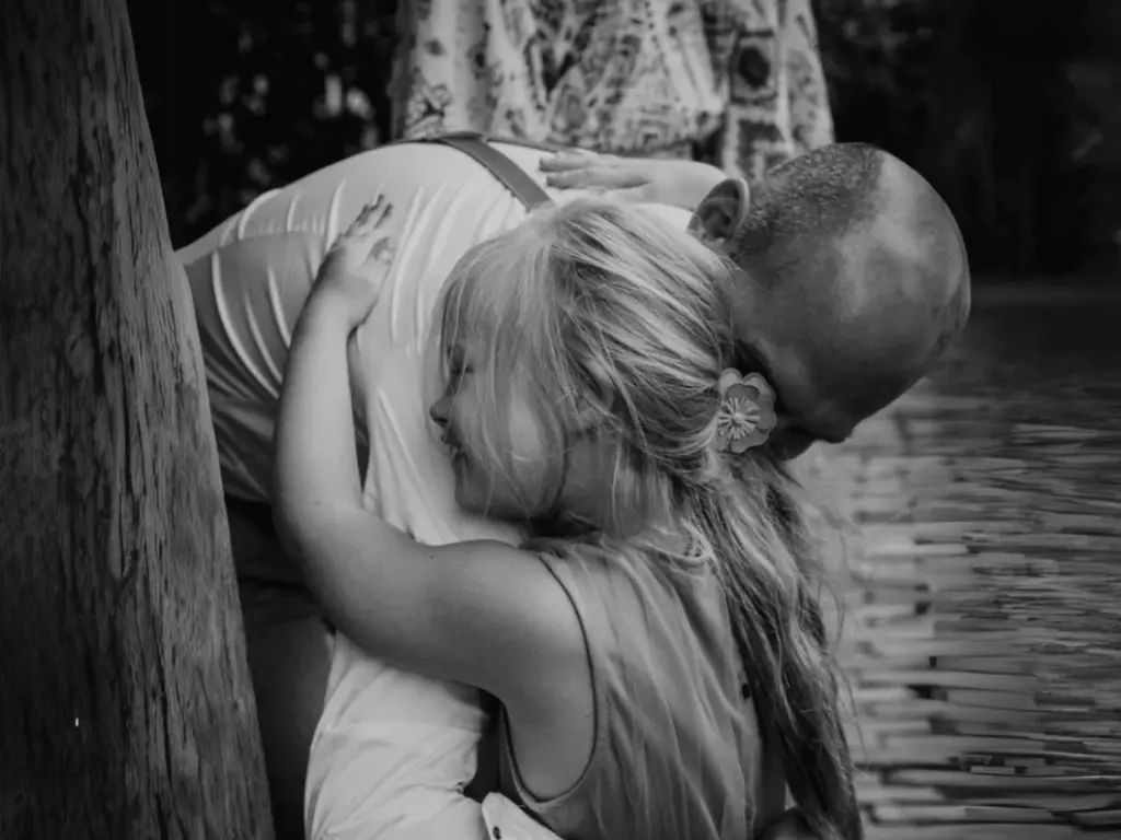 Nelis van de Pol en dochter